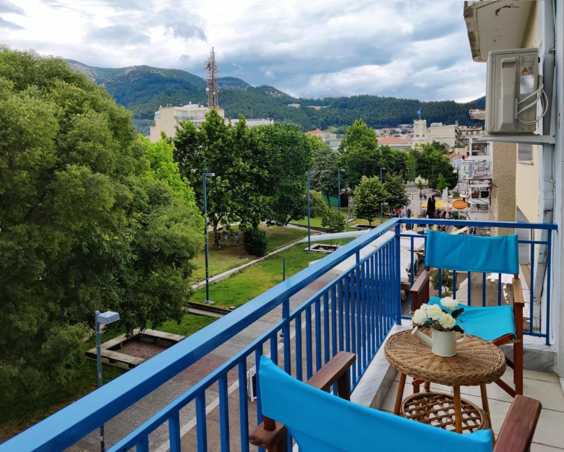 Hospitable Appartment In The Central Park, Xánthi Ngoại thất bức ảnh